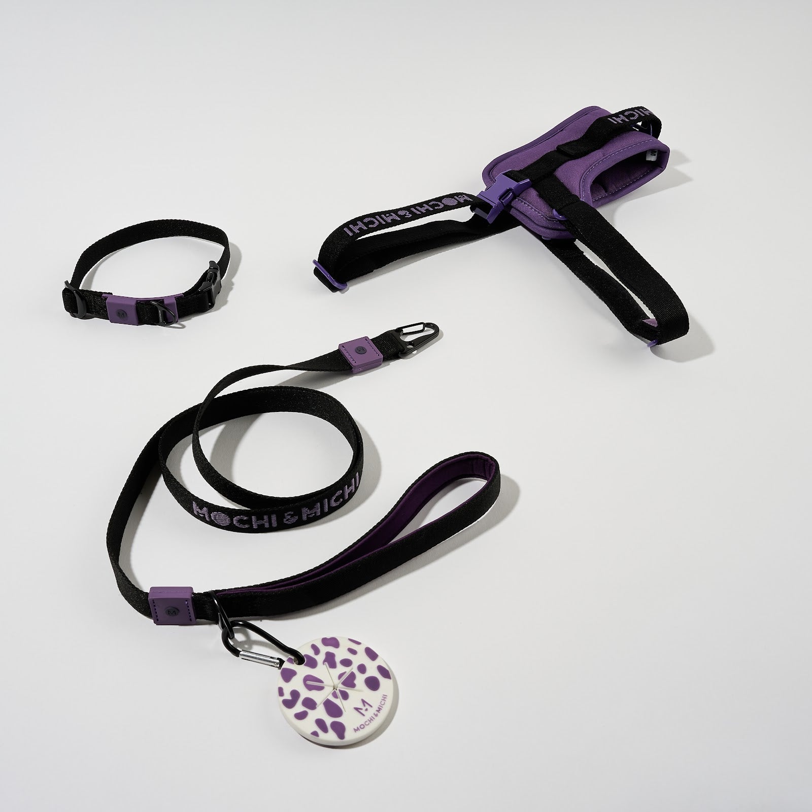 The Daily Stroll Set - Black/Purple